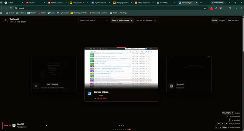 TabScroll v1 screenshot 1