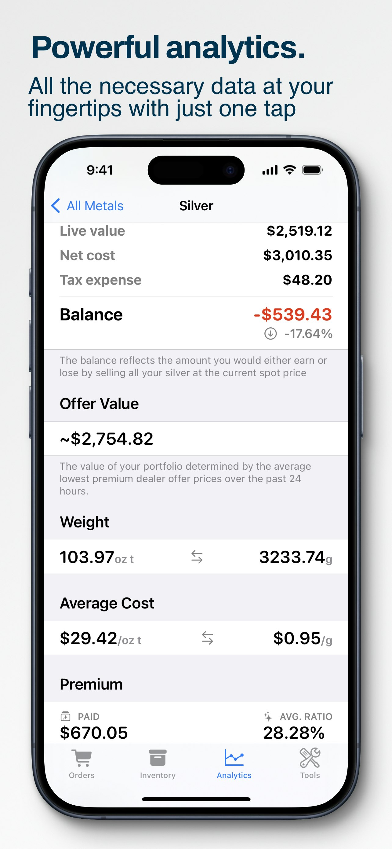 Precious Metals Manager gallery image