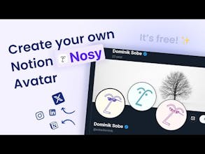 Nozy β Free Notion Style Avatar Creator gallery image
