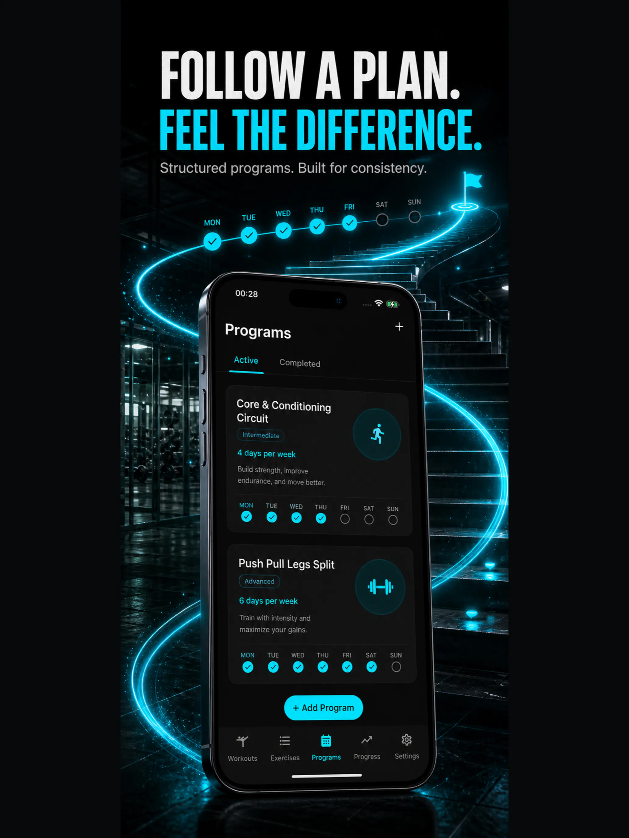 RepCoach — Voice Based Workout Tracker gallery image
