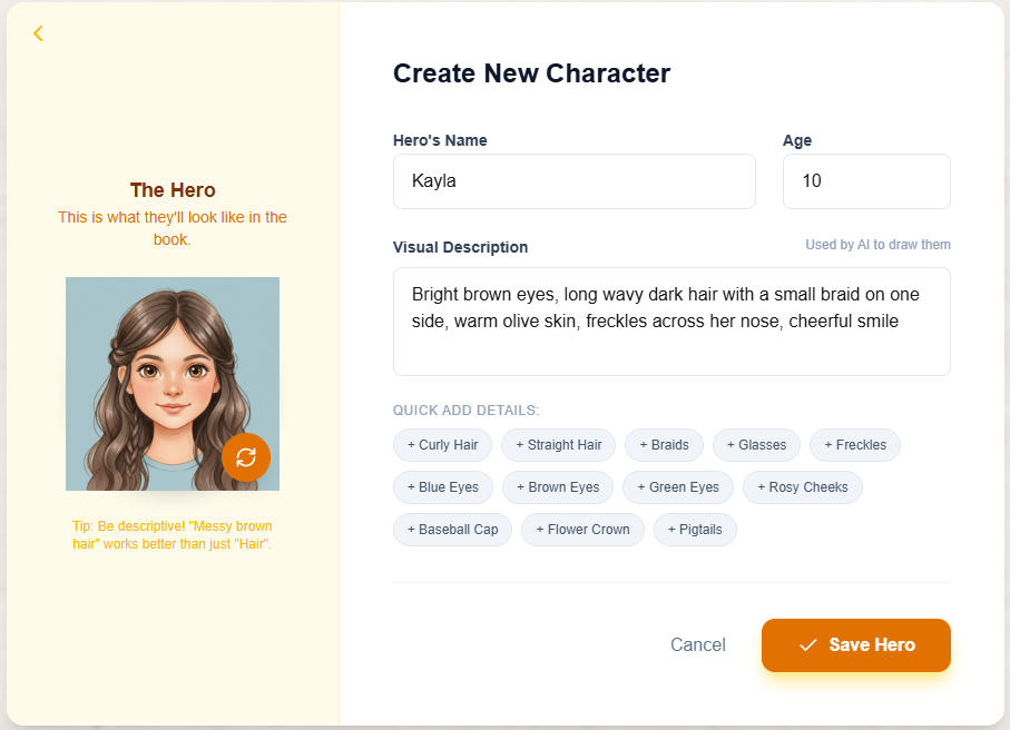 Wonder Wisp - Screenshot 4 showing product features and functionality