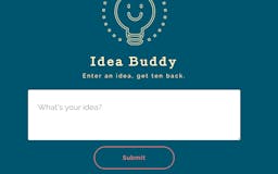 Idea Buddy media 3