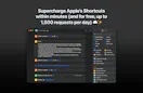 GenAI API for Apple Shortcuts