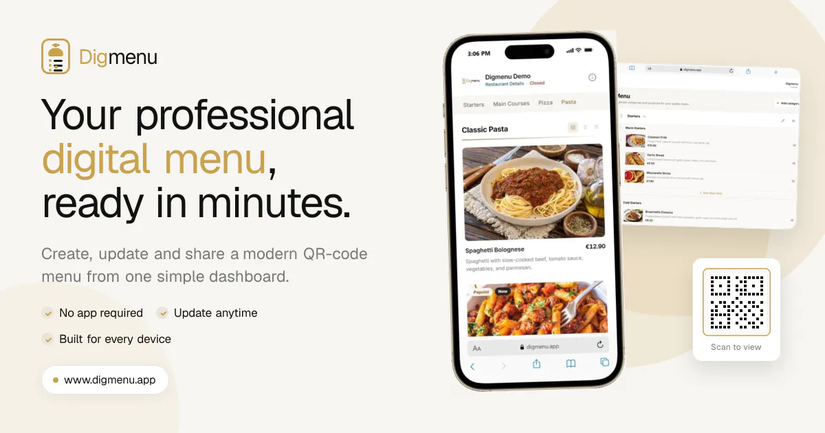 Digmenu gallery image