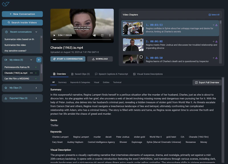 Valossa Assistant screenshot 7