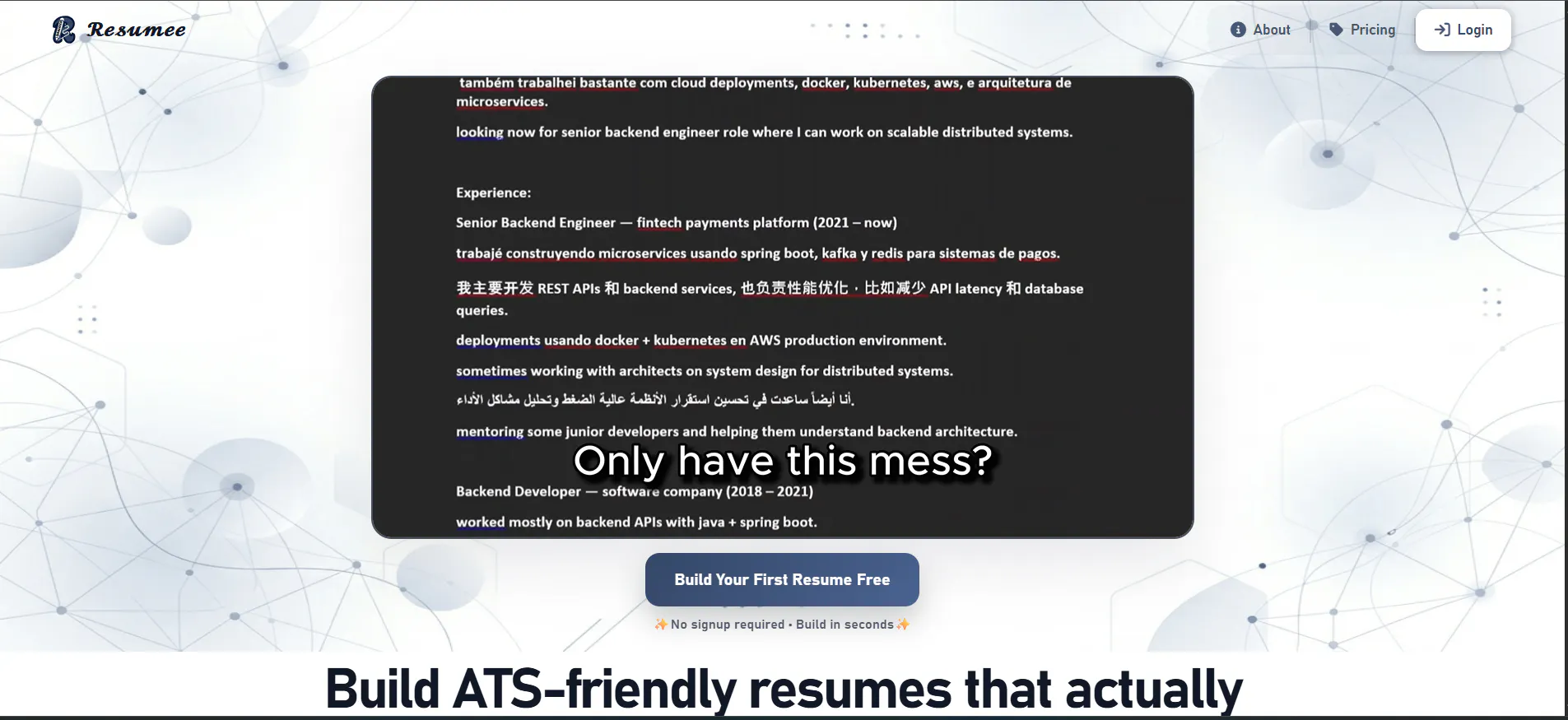 Resumee AI gallery image