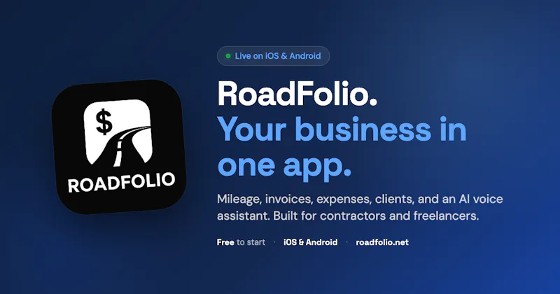 RoadFolio screenshot 1