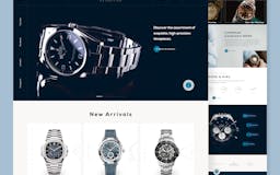 Luxury Watch Website Design media 1