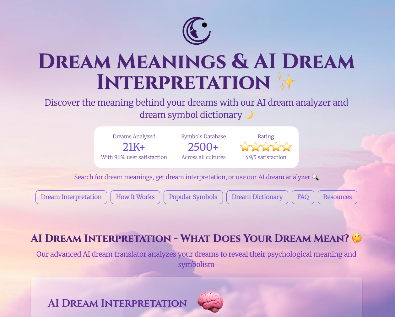 DreamMeaningAI gallery image