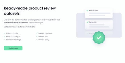 Product Review Datasets gallery image