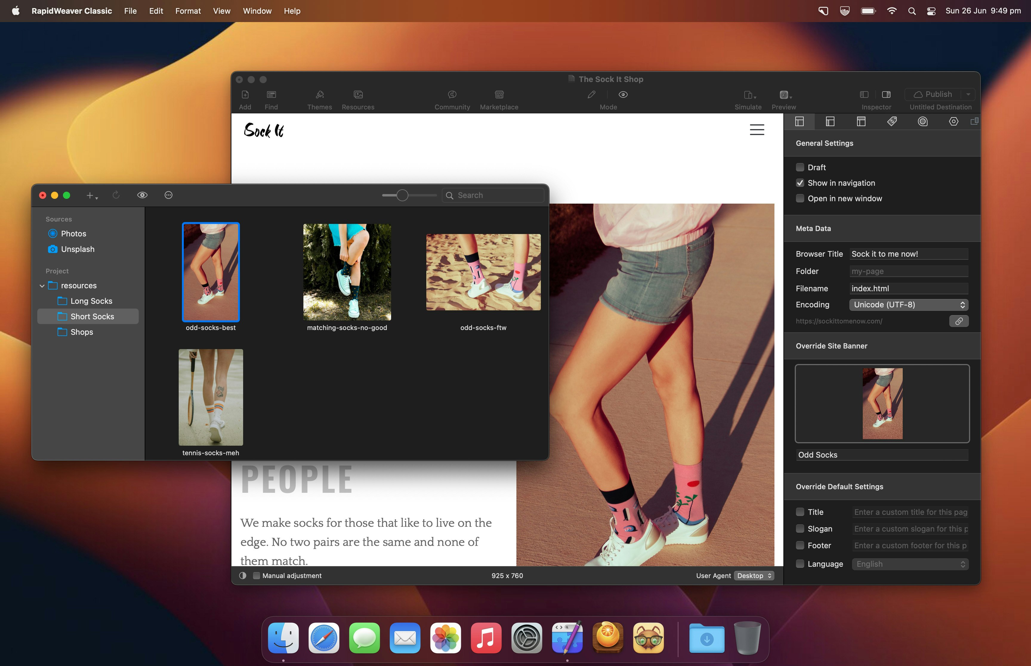 Rapidweaver Classic media 4