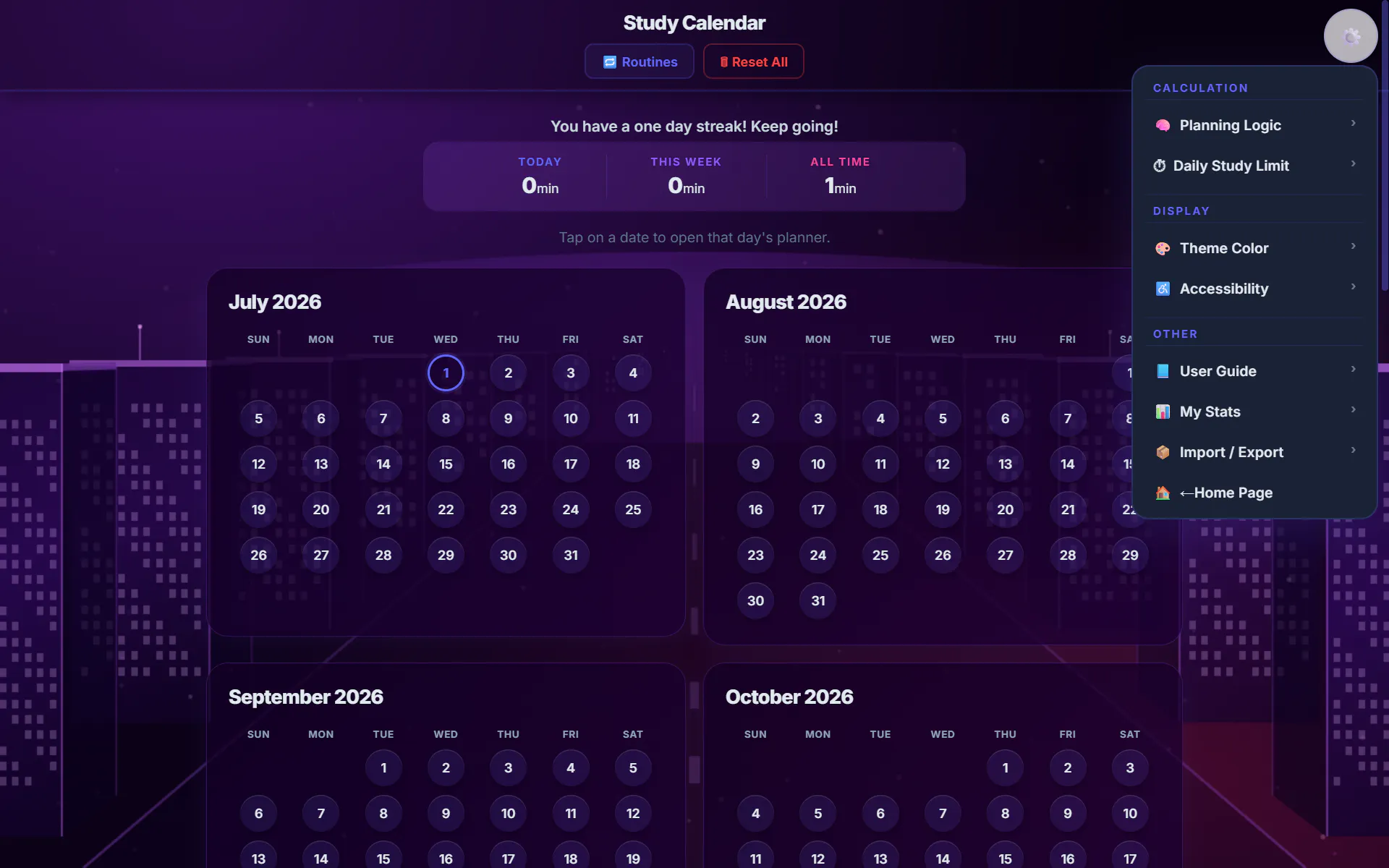 Study Planner & Time Management Tool gallery image