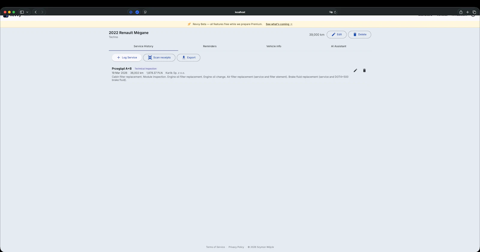 Revvy screenshot 2