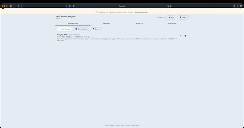 Revvy screenshot 2