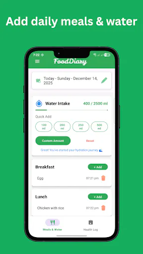 Food Diary - Health Tracker gallery image