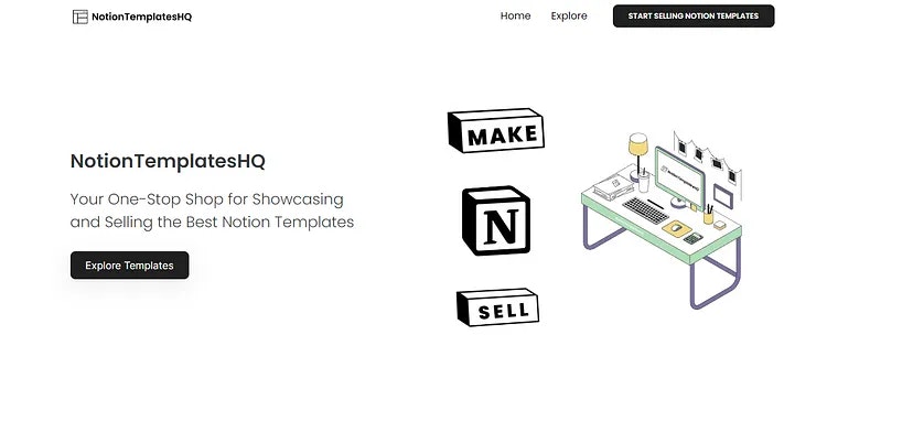 NotionTemplateshq - แบบครบวงจรสำหรับการแสดงและขายเทมเพลตความคิดที่ดีที่สุด media 2