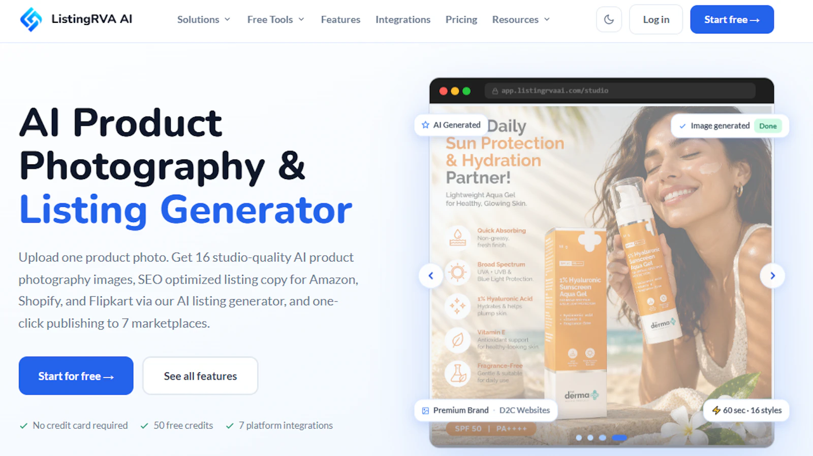 ListingRVA AI - AI Product Photography  screenshot 1