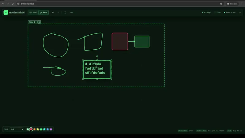 Draw - Hola Cloud screenshot 1 (video preview)