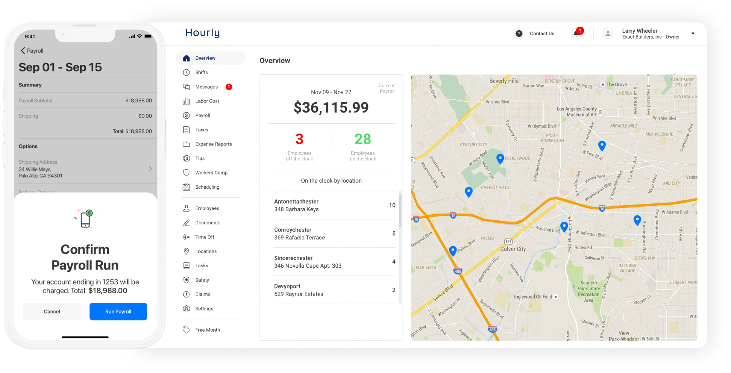 Hourly.io - เชื่อมต่อคอมพ์ของพนักงานเงินเดือนและการติดตามเวลาแบบเรียลไทม์ media 1