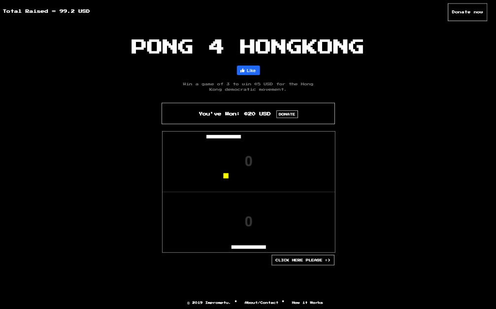 Pong 4 Hong Kong