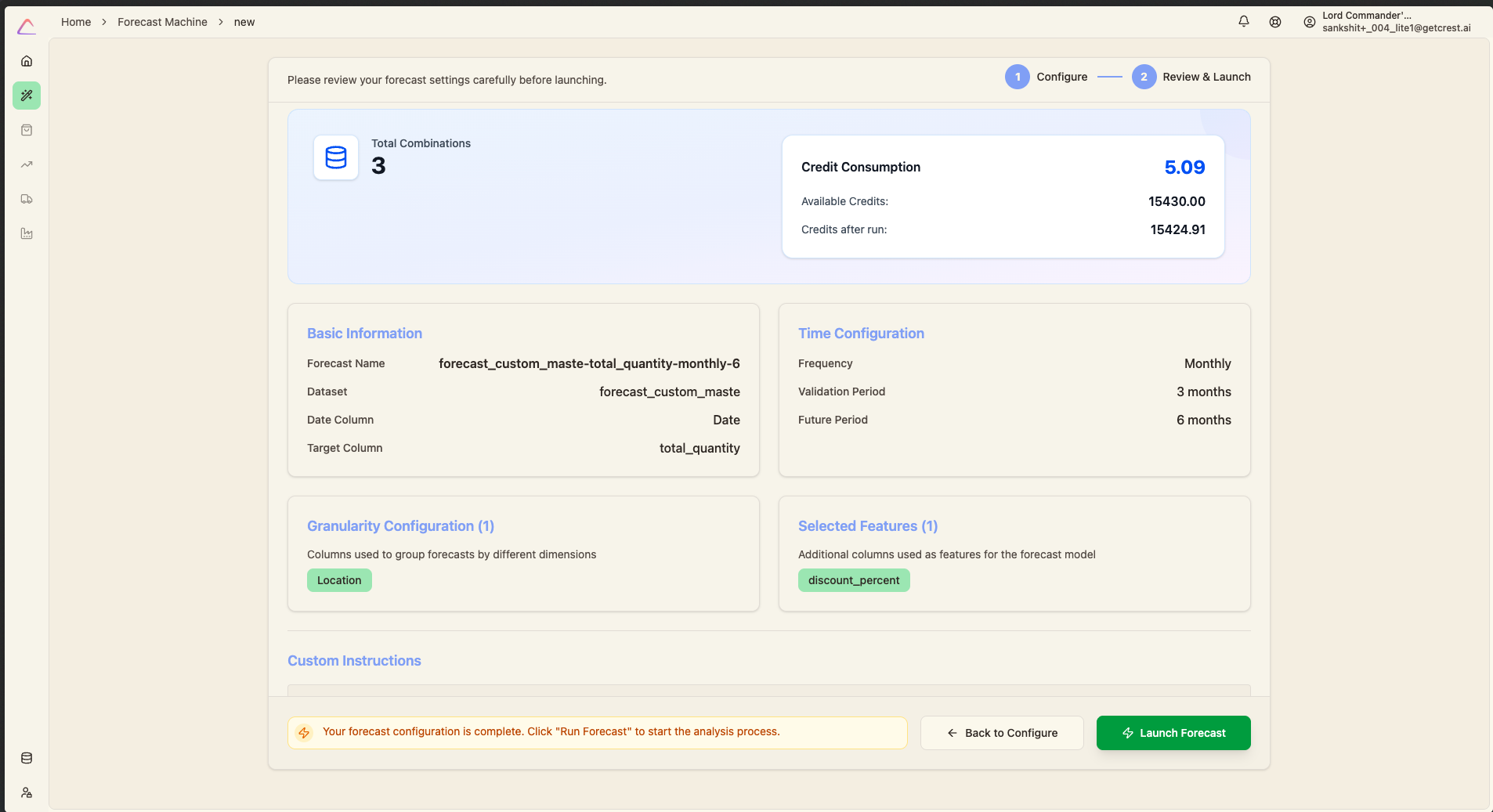 Forecast Machine by Crest gallery image
