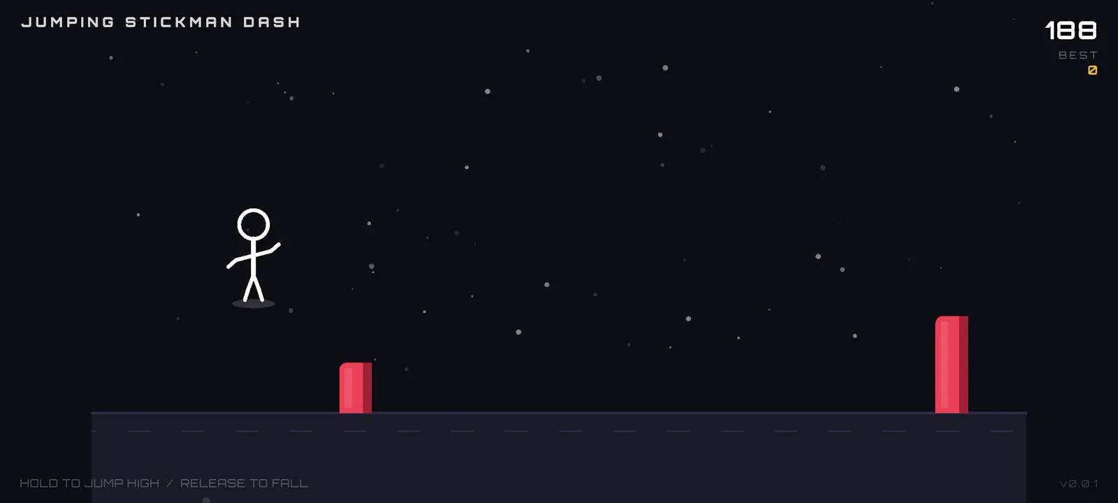JUMPING STICKMAN DASH screenshot 4