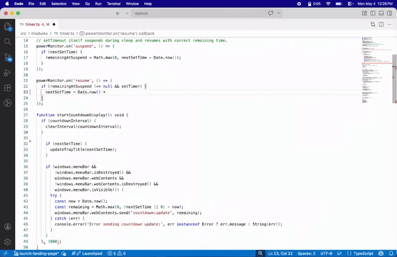 Replock screenshot 1 (video preview)