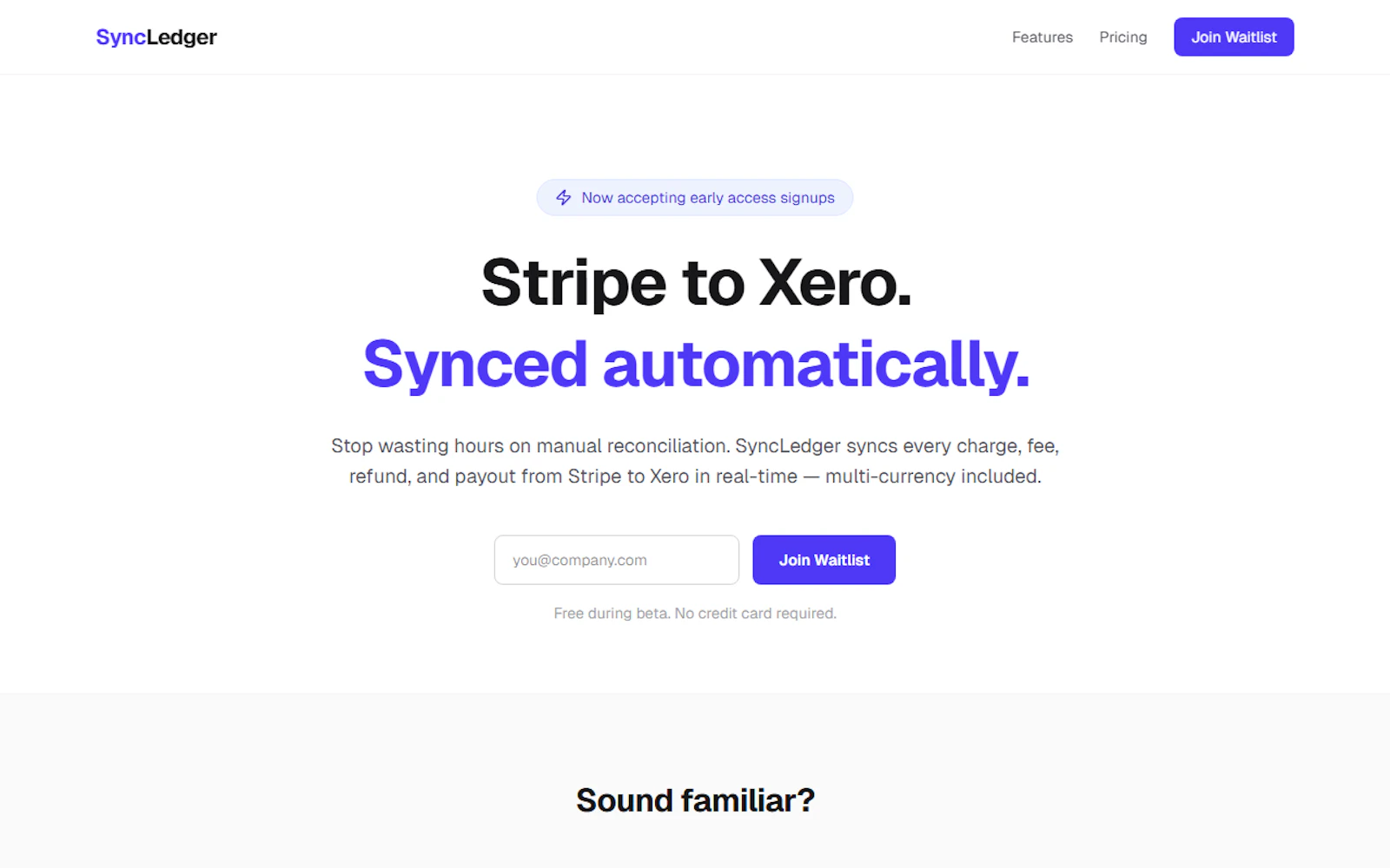 SyncLedger        screenshot 1