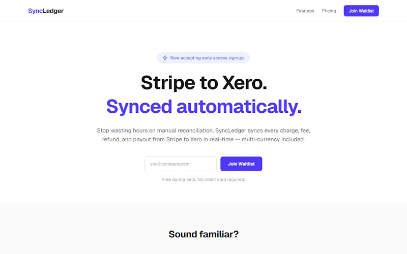 SyncLedger        screenshot 1