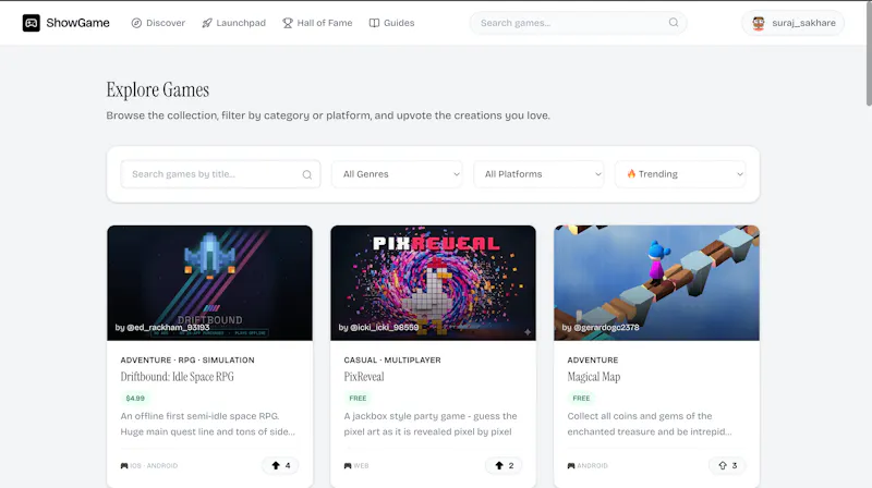 ShowGame screenshot 2