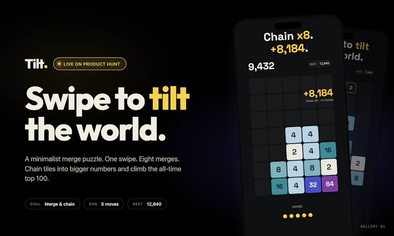 Tilt. screenshot 2