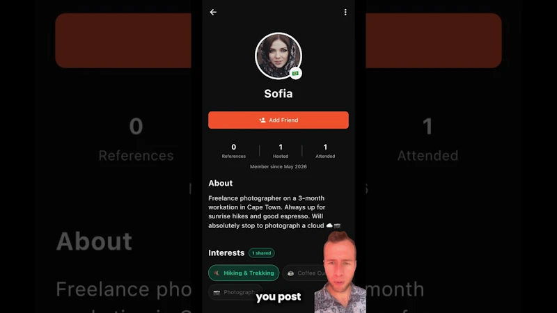 Meetro screenshot 1 (video preview)