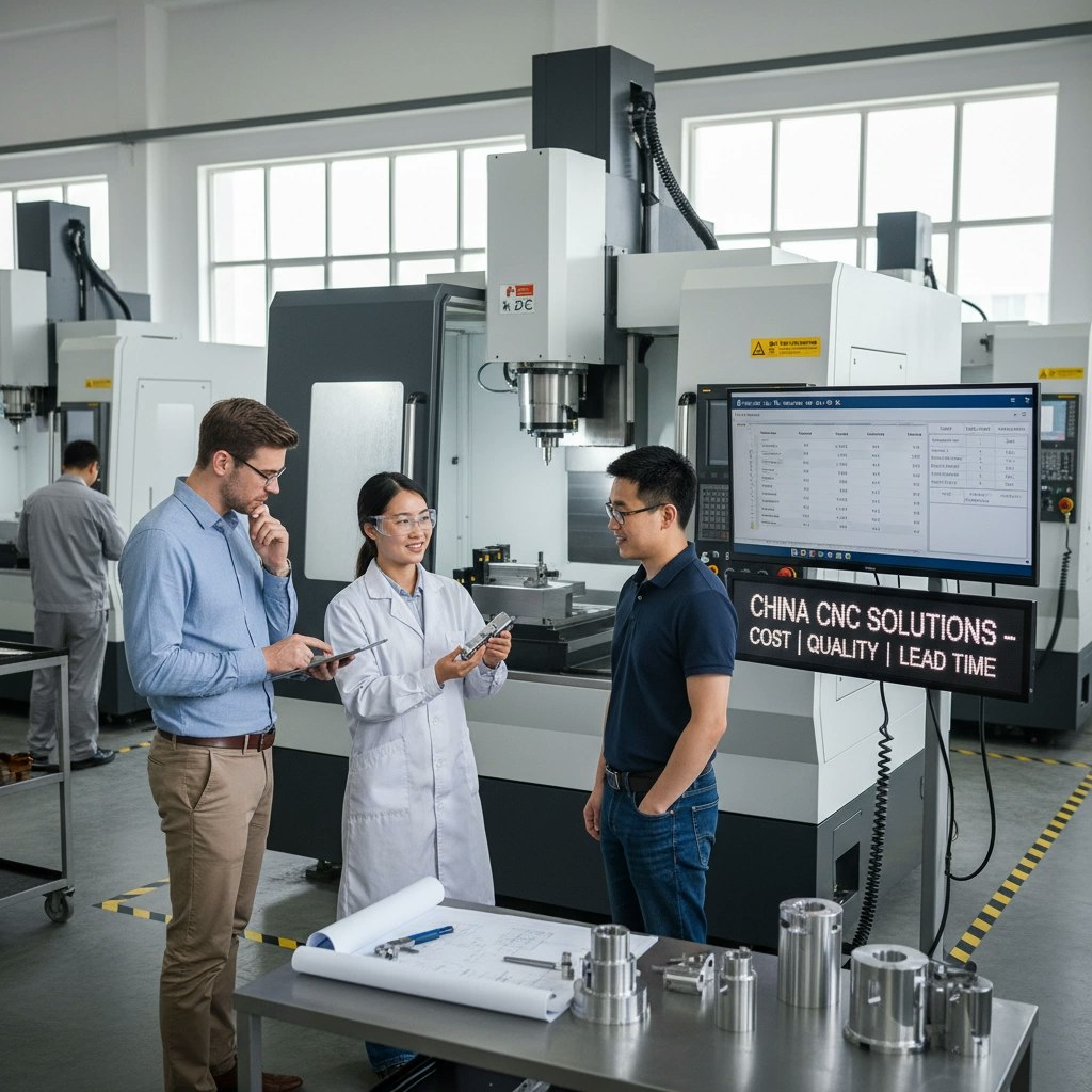 Custom CNC Parts in 7 Days - Main product screenshot demonstrating key features and user interface