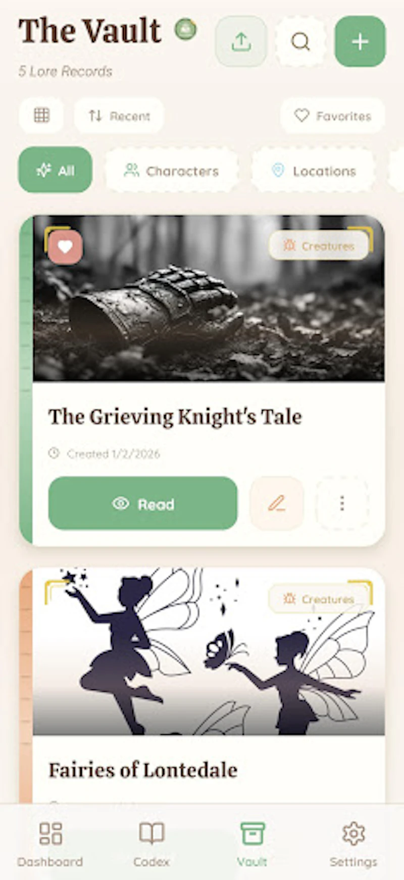 LoreBible screenshot 4