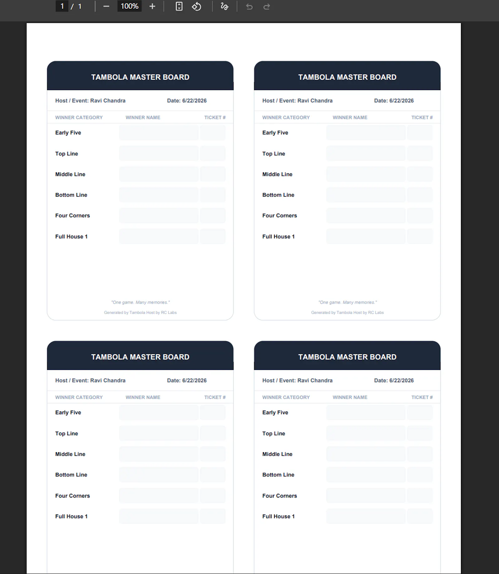 Tambola Host screenshot 7