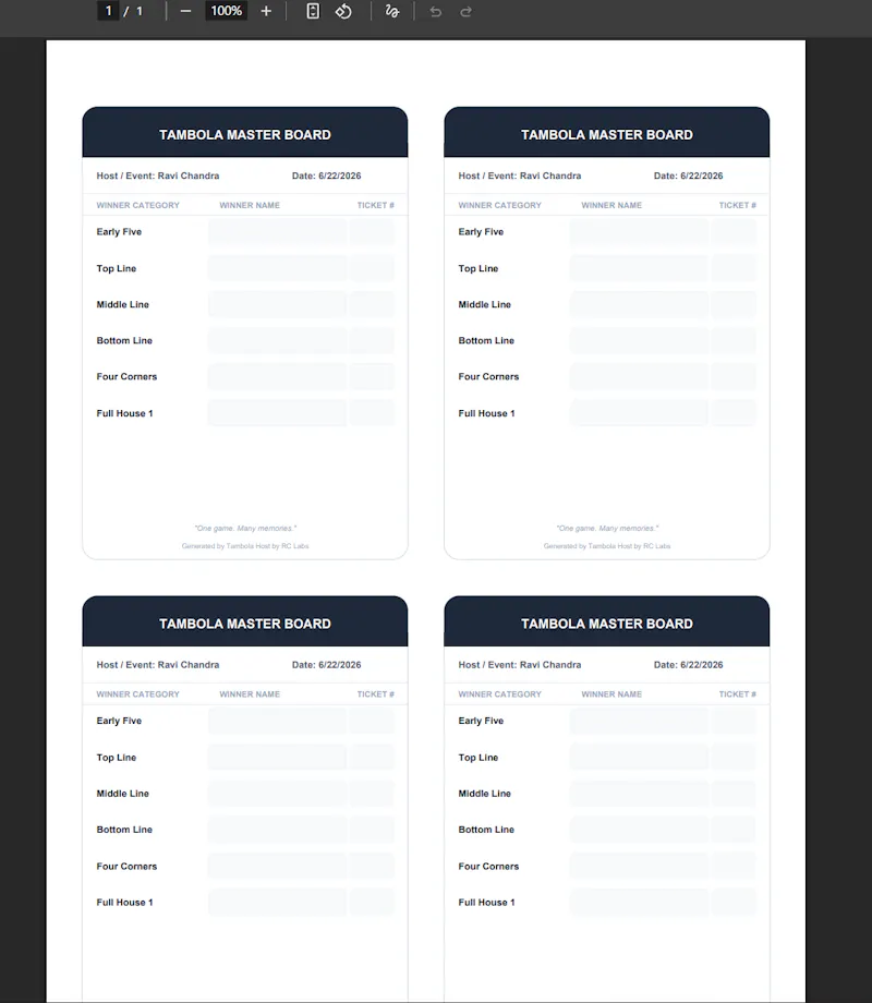Tambola Host screenshot 7