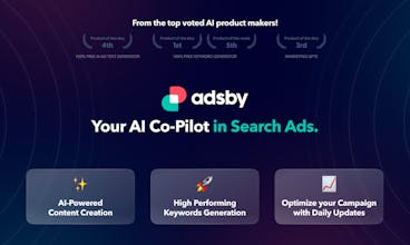 رائد أعمال مبتدئ يستخدم حل Adsby القائم على الذكاء الاصطناعي للإعلانات عبر البحث.