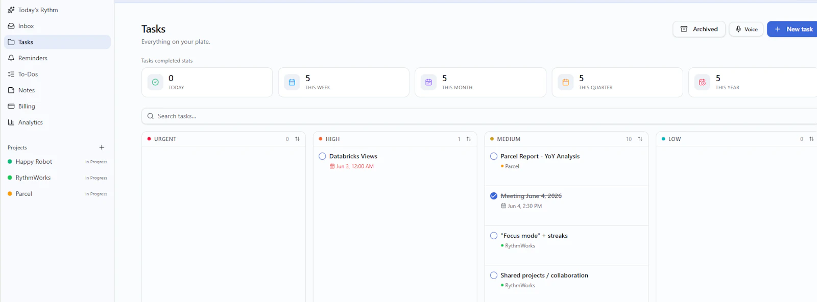 RythmWorks screenshot 3