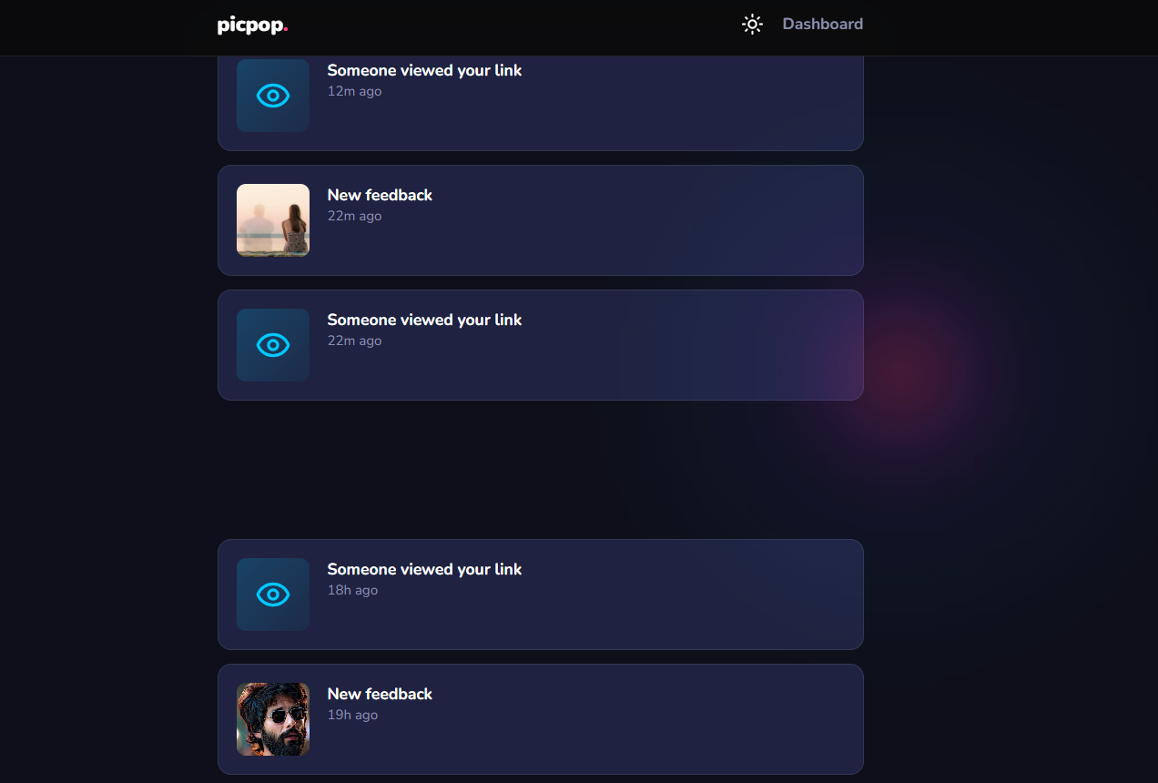 PicPop - Screenshot 5 showing product features and functionality