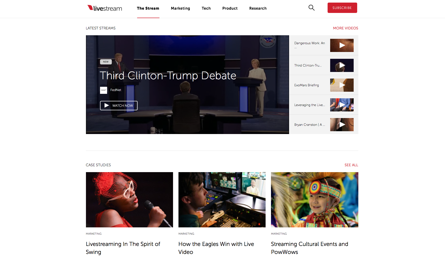 The Stream | Livestream gallery image