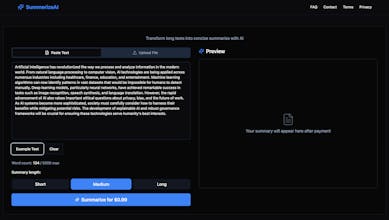 Summarize AI gallery image