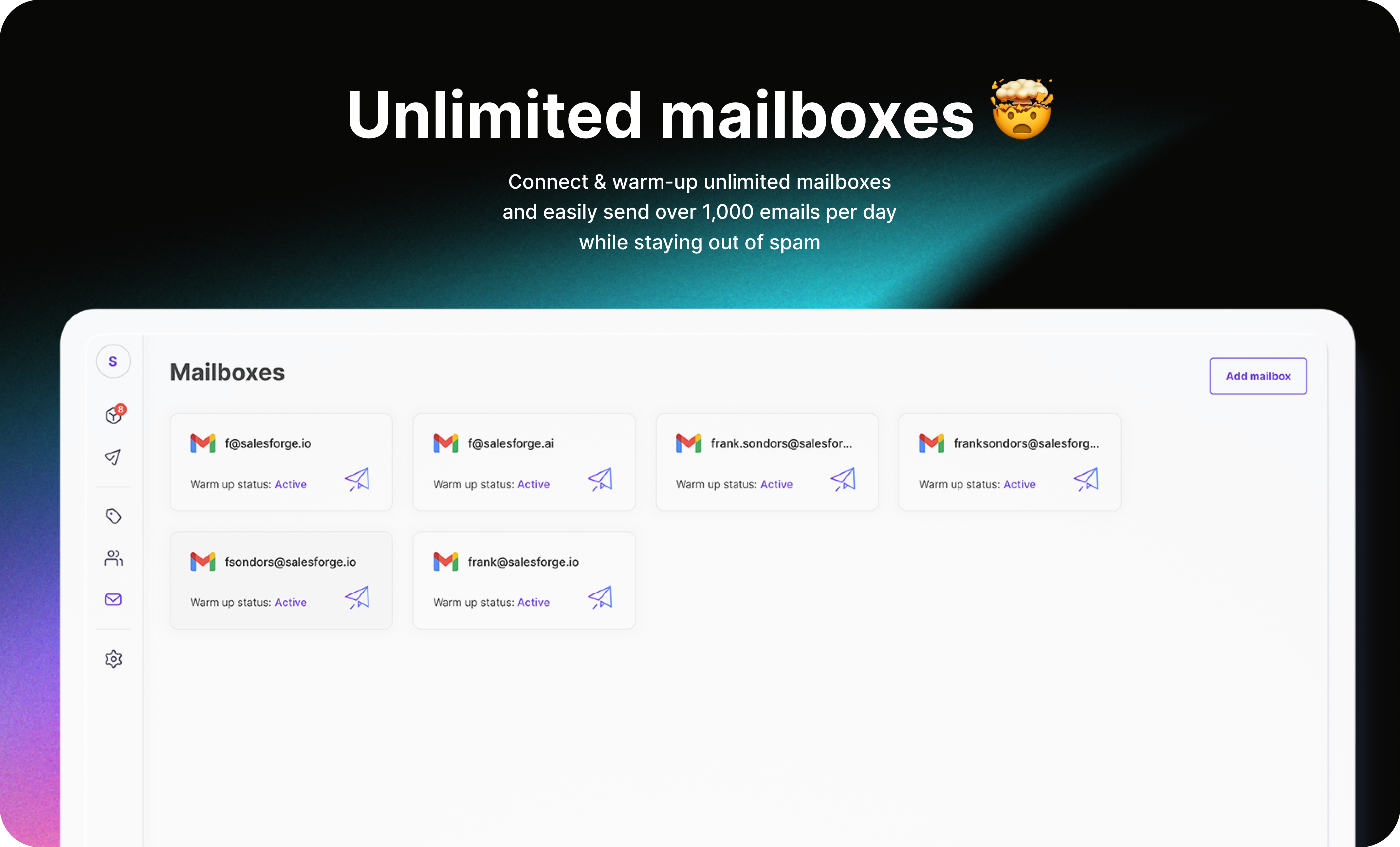 Salesforge - Personalize every single email at any scale and any language media 4
