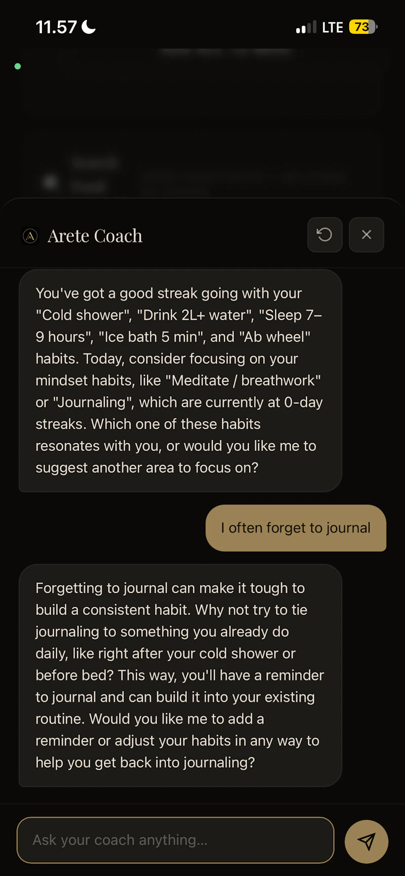 Arete screenshot 4