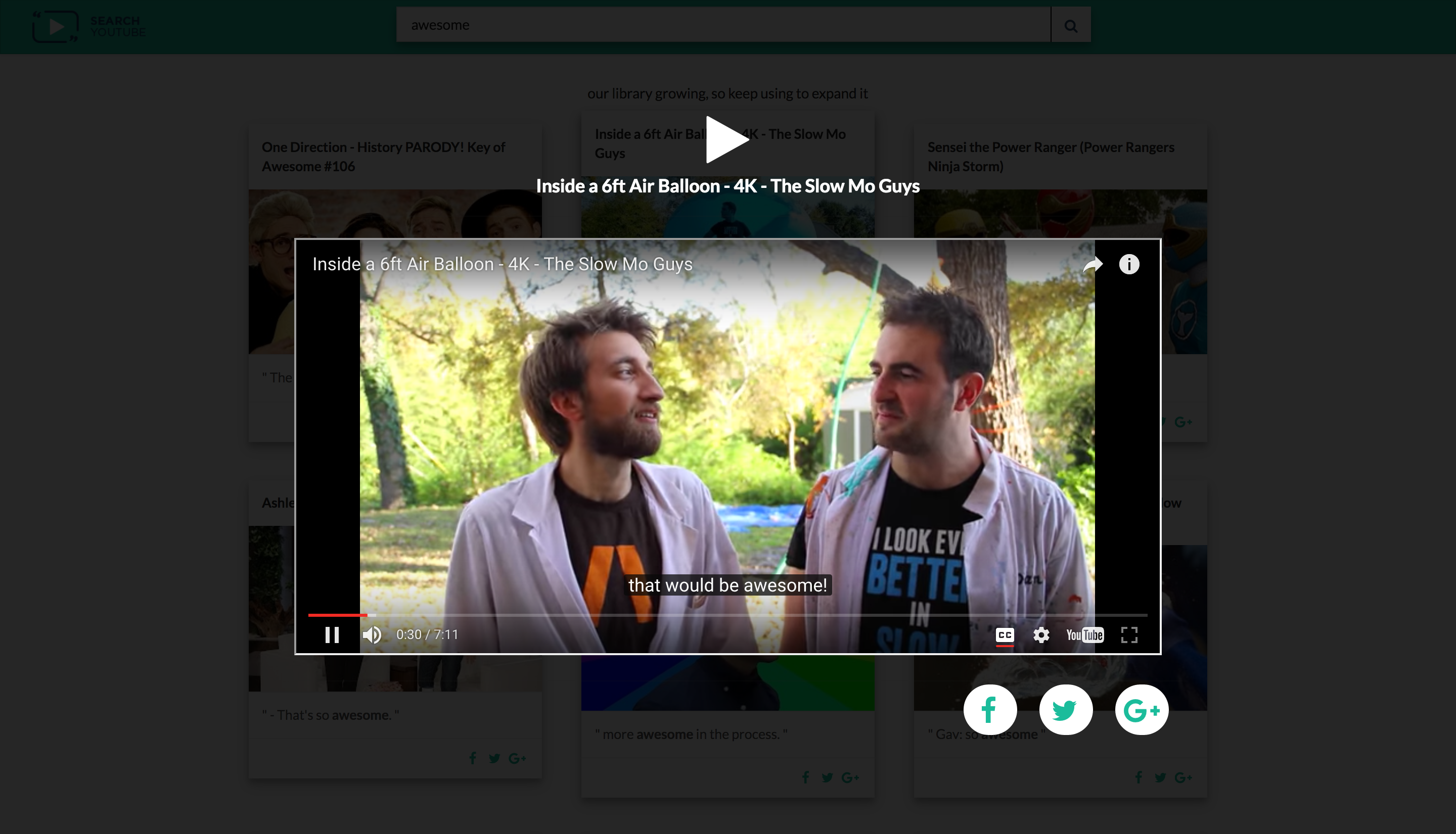 SearchYoutubes gallery image