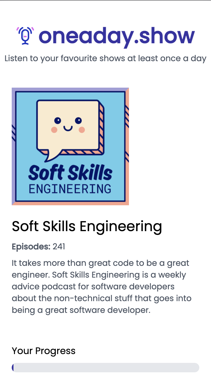 oneaday.show gallery image