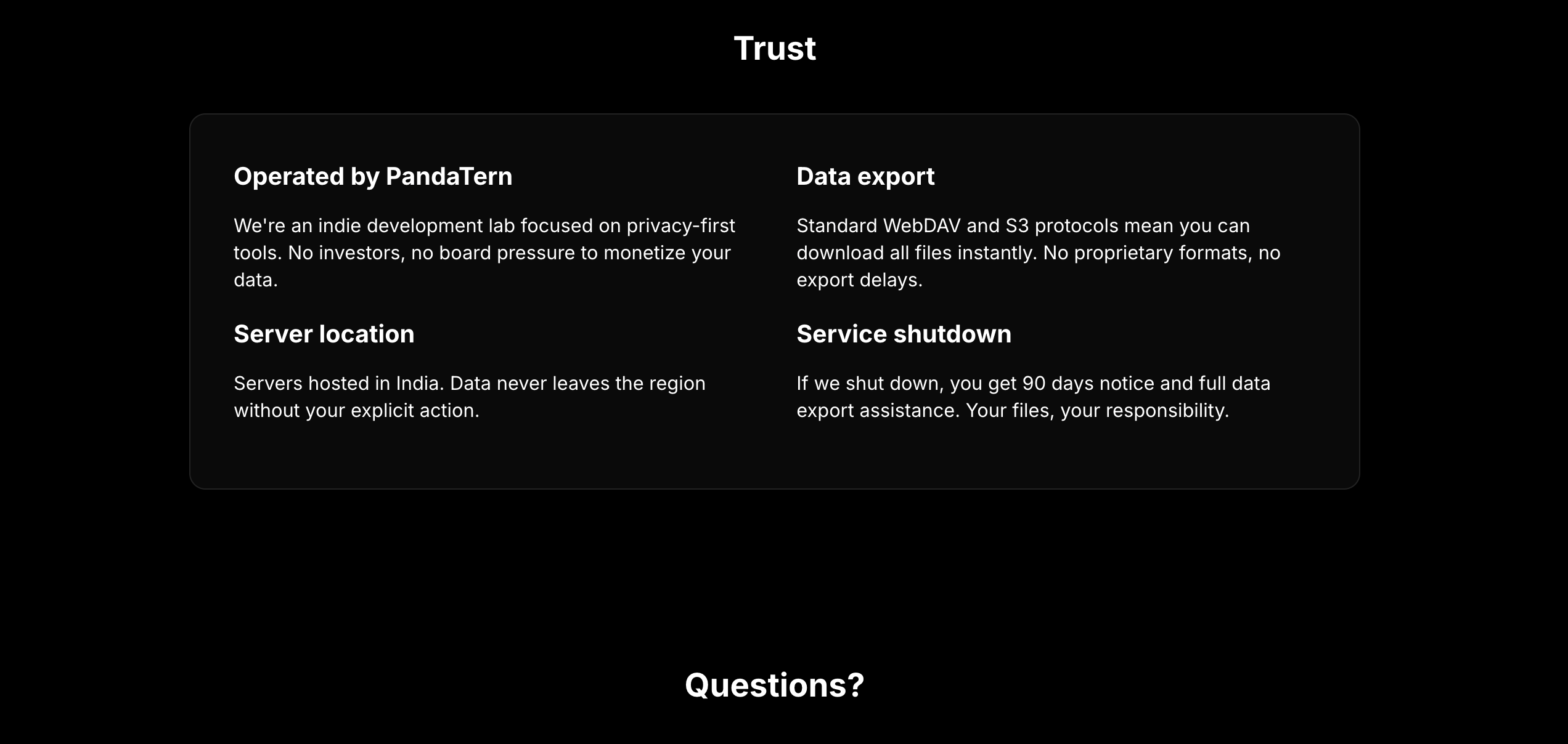 PandaCloud gallery image