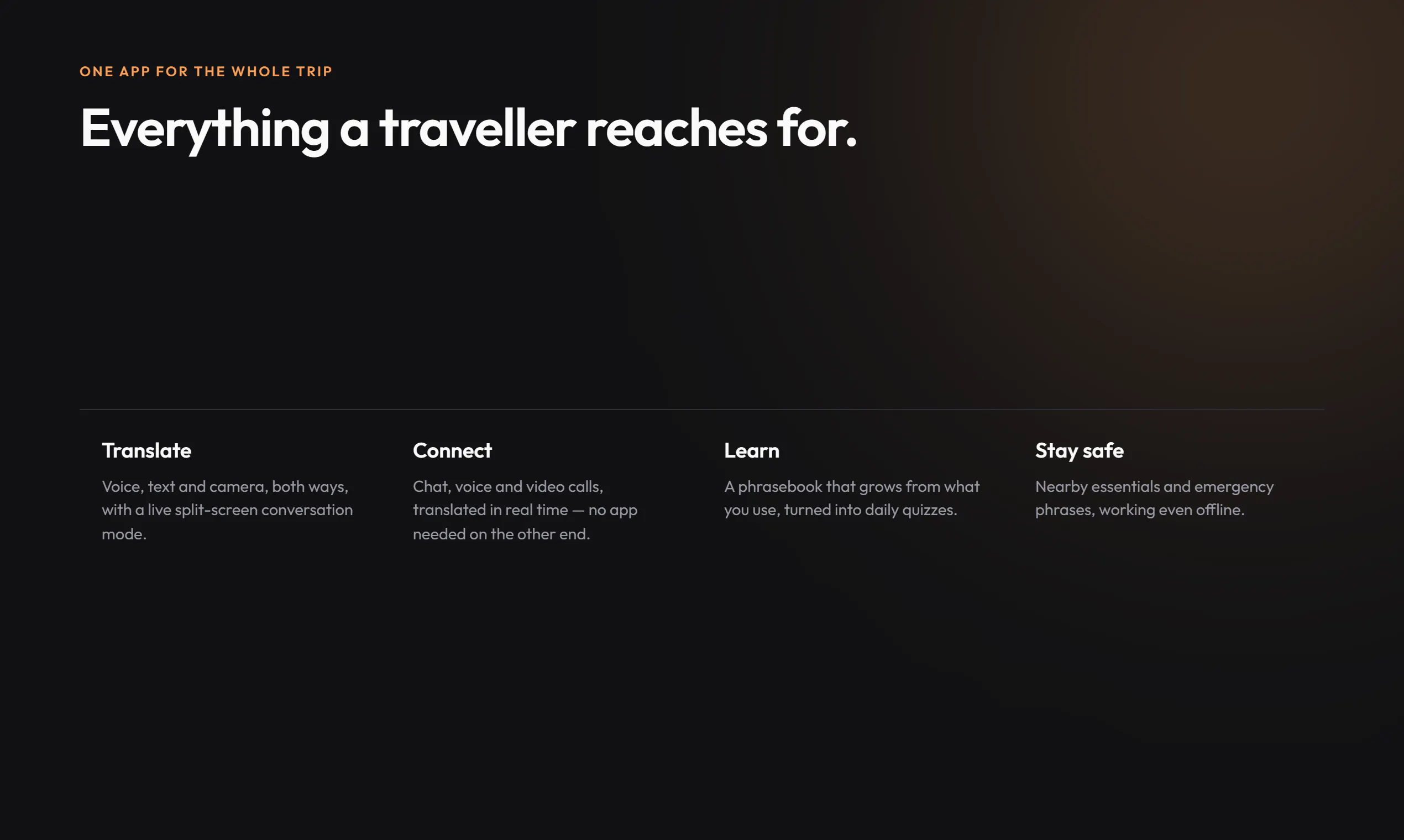 VerbX Travel App gallery image