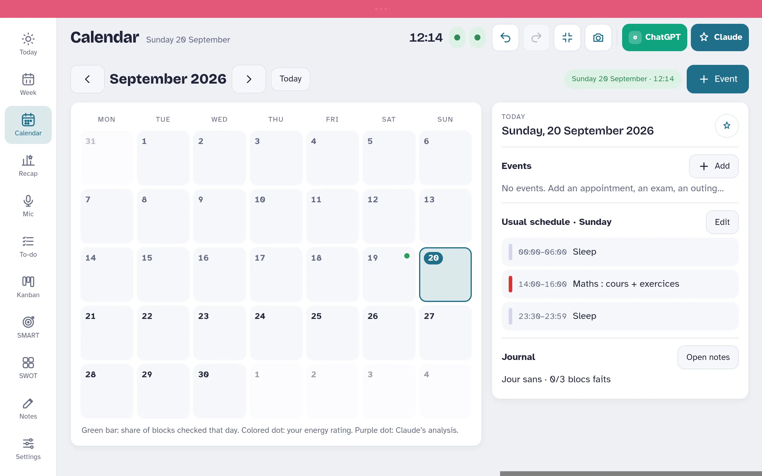 My AI Vocal Planner gallery image
