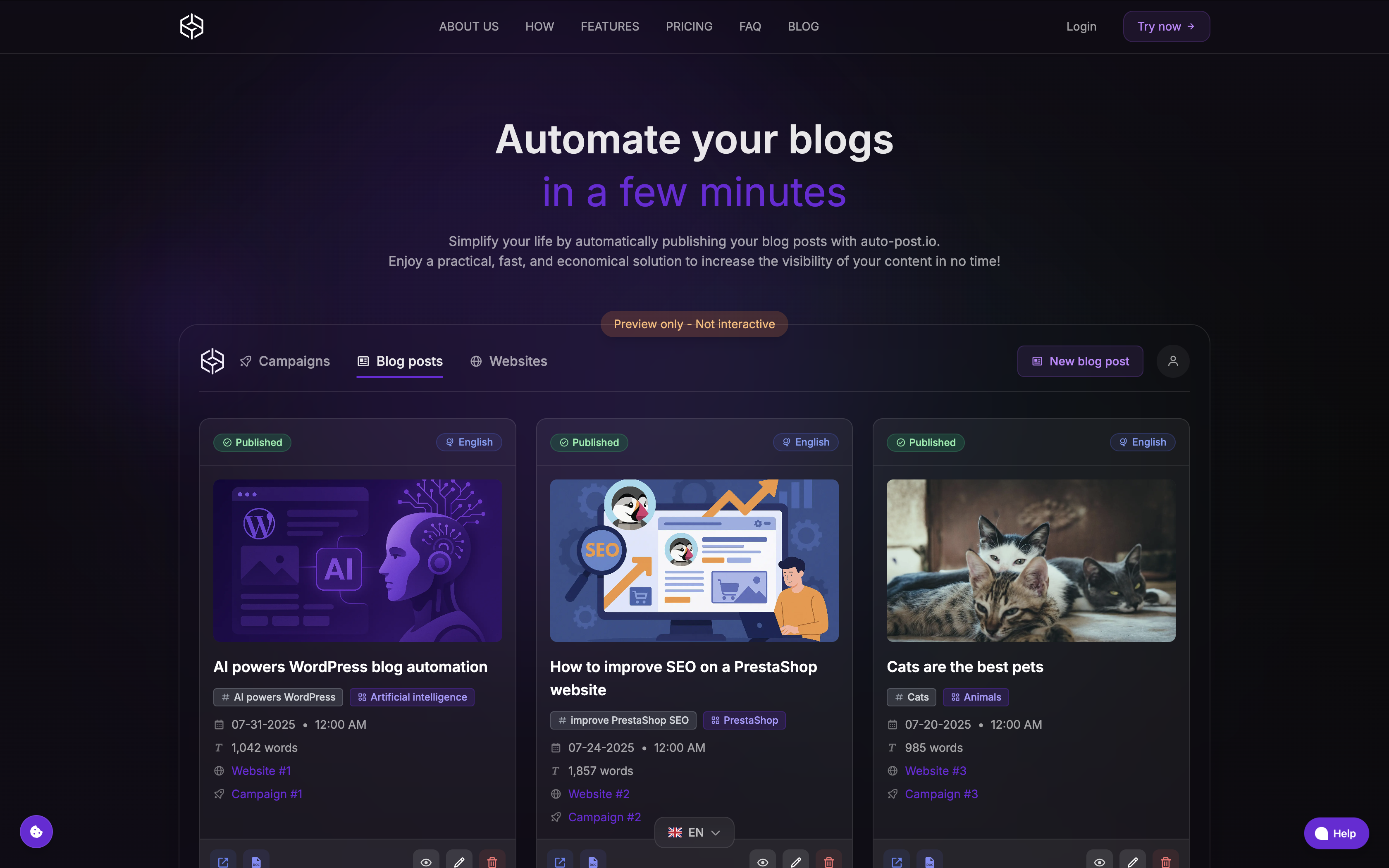 auto-post.io - Automatizzare i tuoi blog in pochi minuti media 1