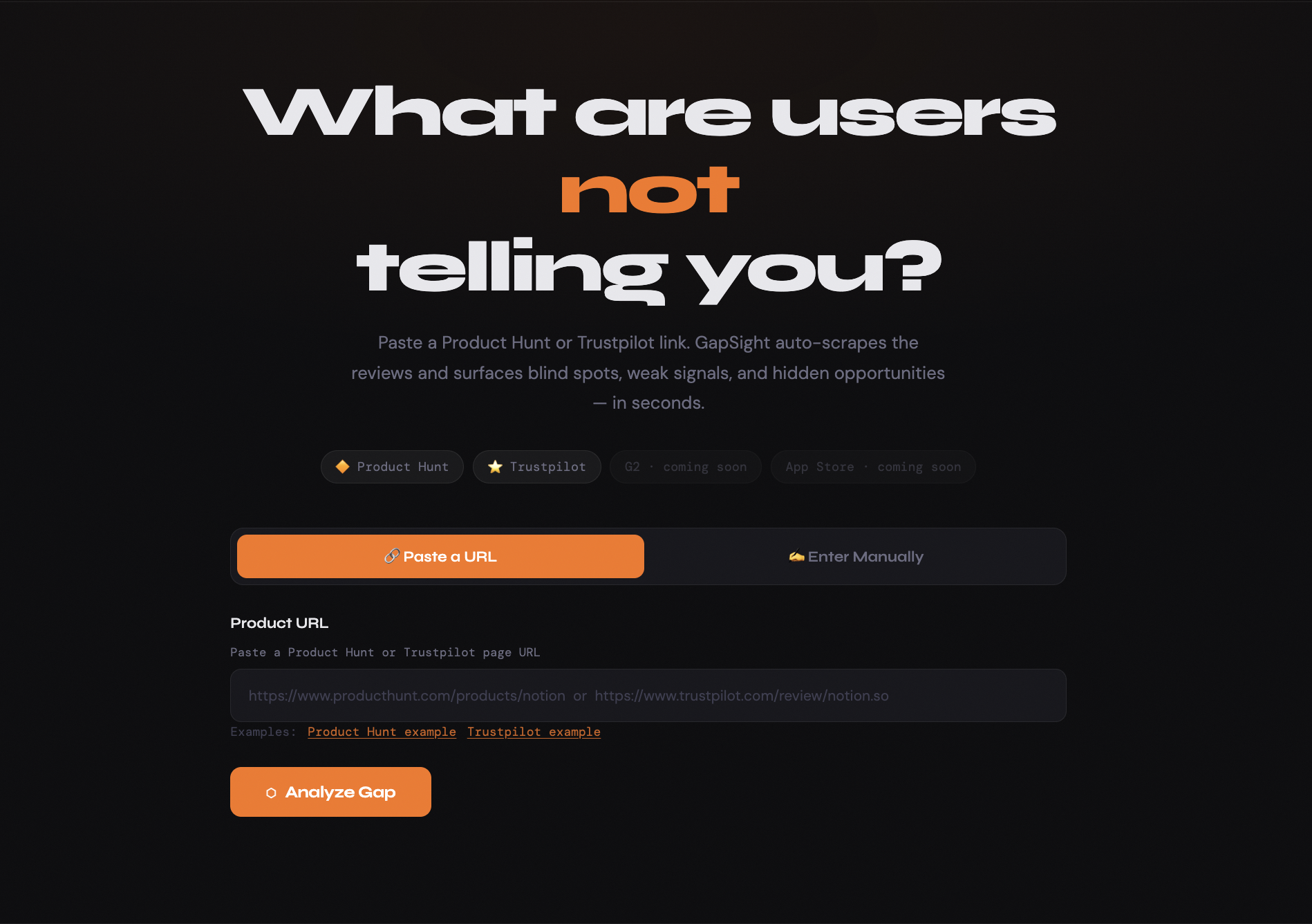 GapSight: What Reviews Don’t Say